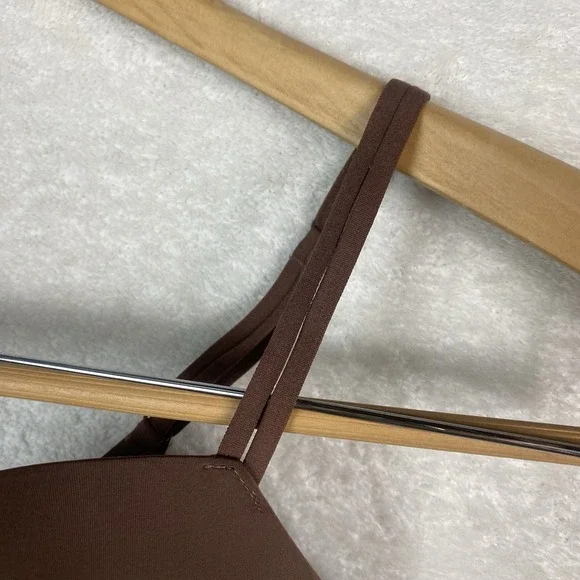 Victoria's Secret Very Sexy Push-Up Bra Size 36C Brown Smooth - Picture 3 of 9